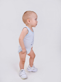 Боді для немовлят SMIL модель smil_102769-goluboj Фото