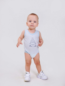 Боді для немовлят SMIL модель smil_102769-goluboj Фото