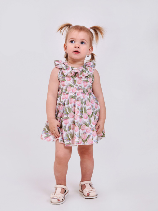 Боди для младенцев SMIL модель smil_121078-1-risunok-rozovye-tulpany Фото