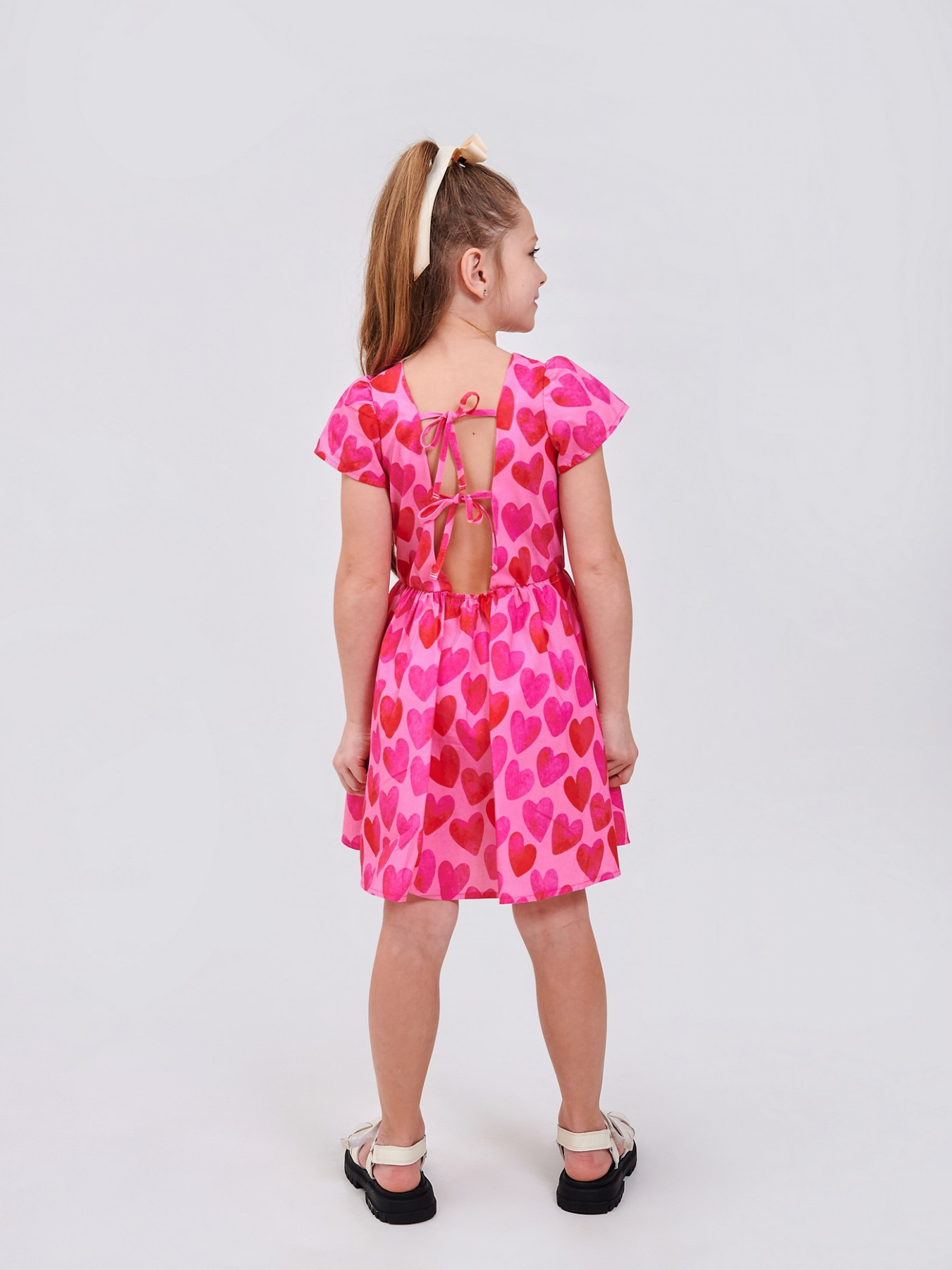 Платье мини SMIL модель smil_120430-2-risunok-serdce Фото