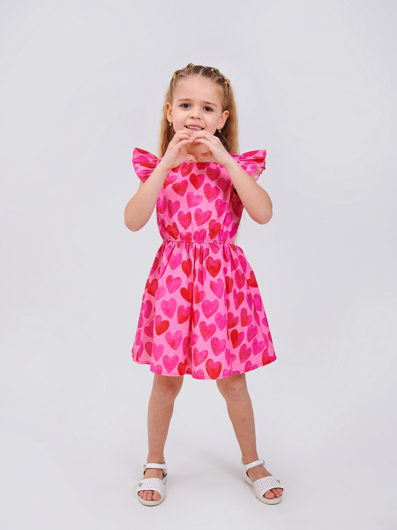 Платье мини SMIL модель smil_120426-2-risunok-serdce Фото