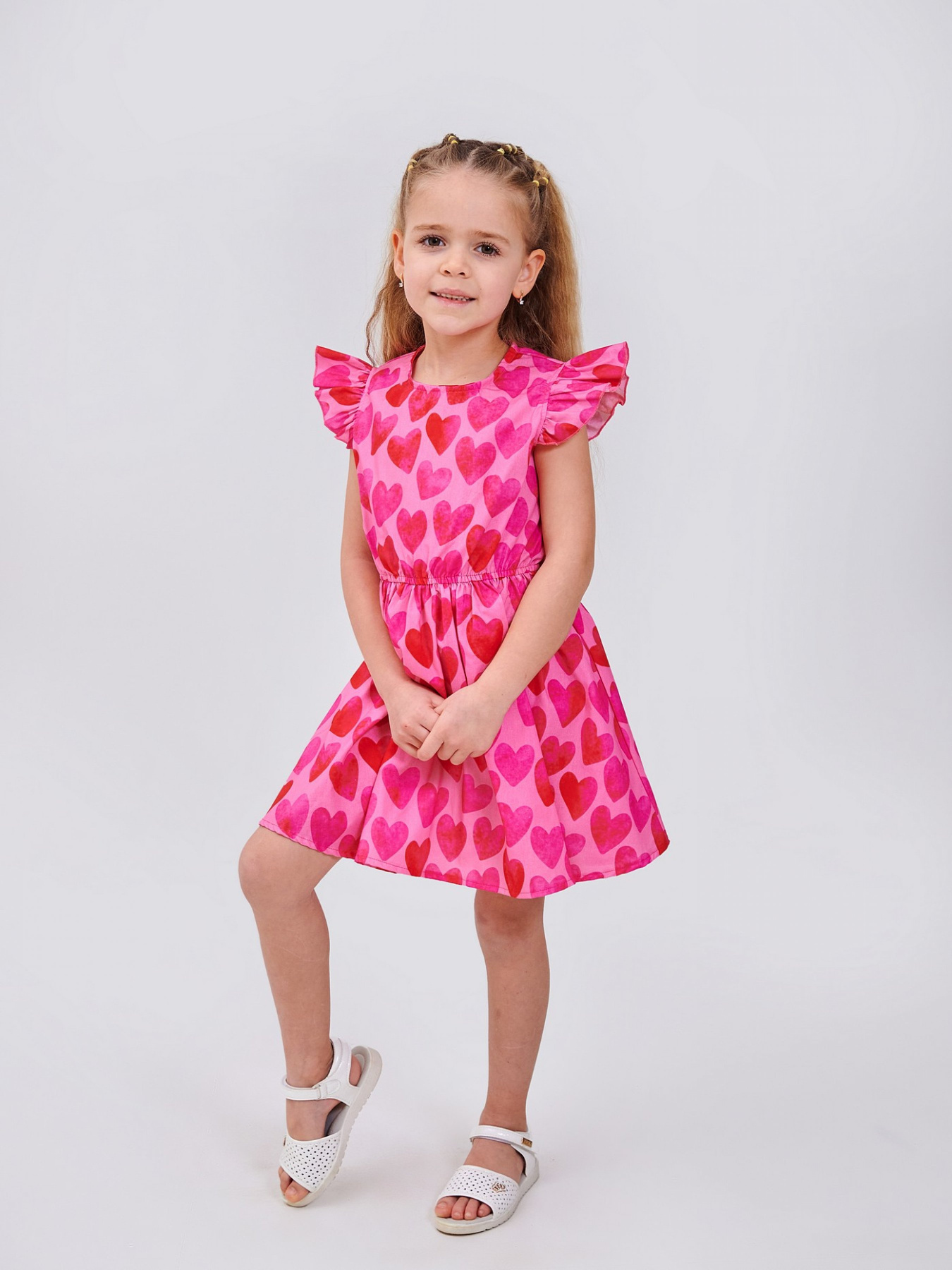 Платье мини SMIL модель smil_120426-2-risunok-serdce Фото