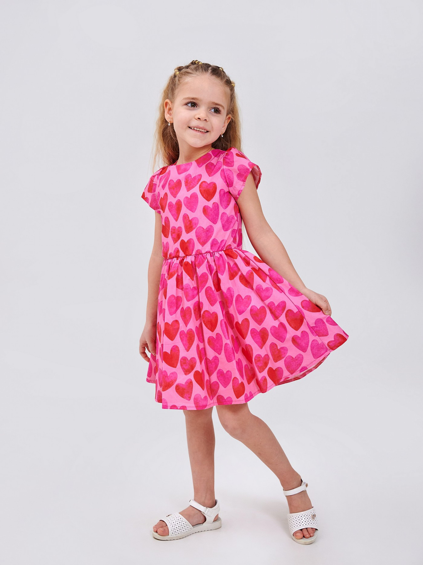 Платье мини SMIL модель smil_120429-2-risunok-serdce Фото