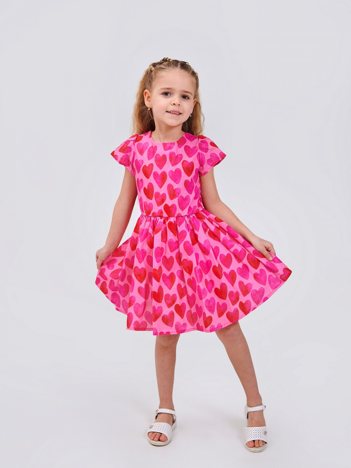 Платье мини SMIL модель smil_120429-2-risunok-serdce Фото