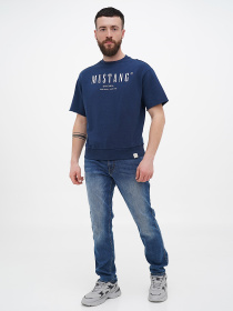 Завужені джинси Mustang Jeans Tramper Tapered модель 1004457 Фото
