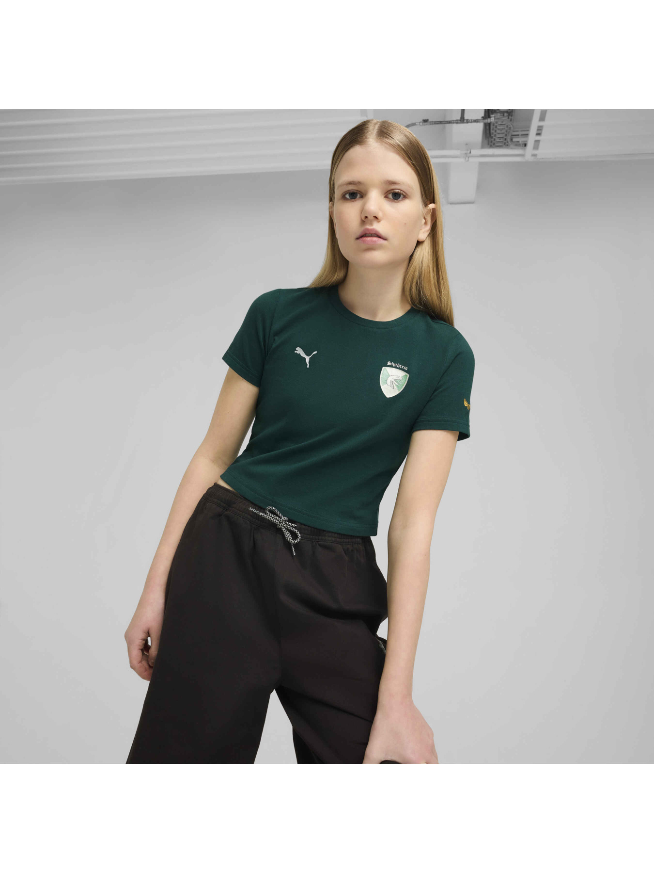 Футболка PUMA x Harry Potter Baby Tee модель 630082 Фото