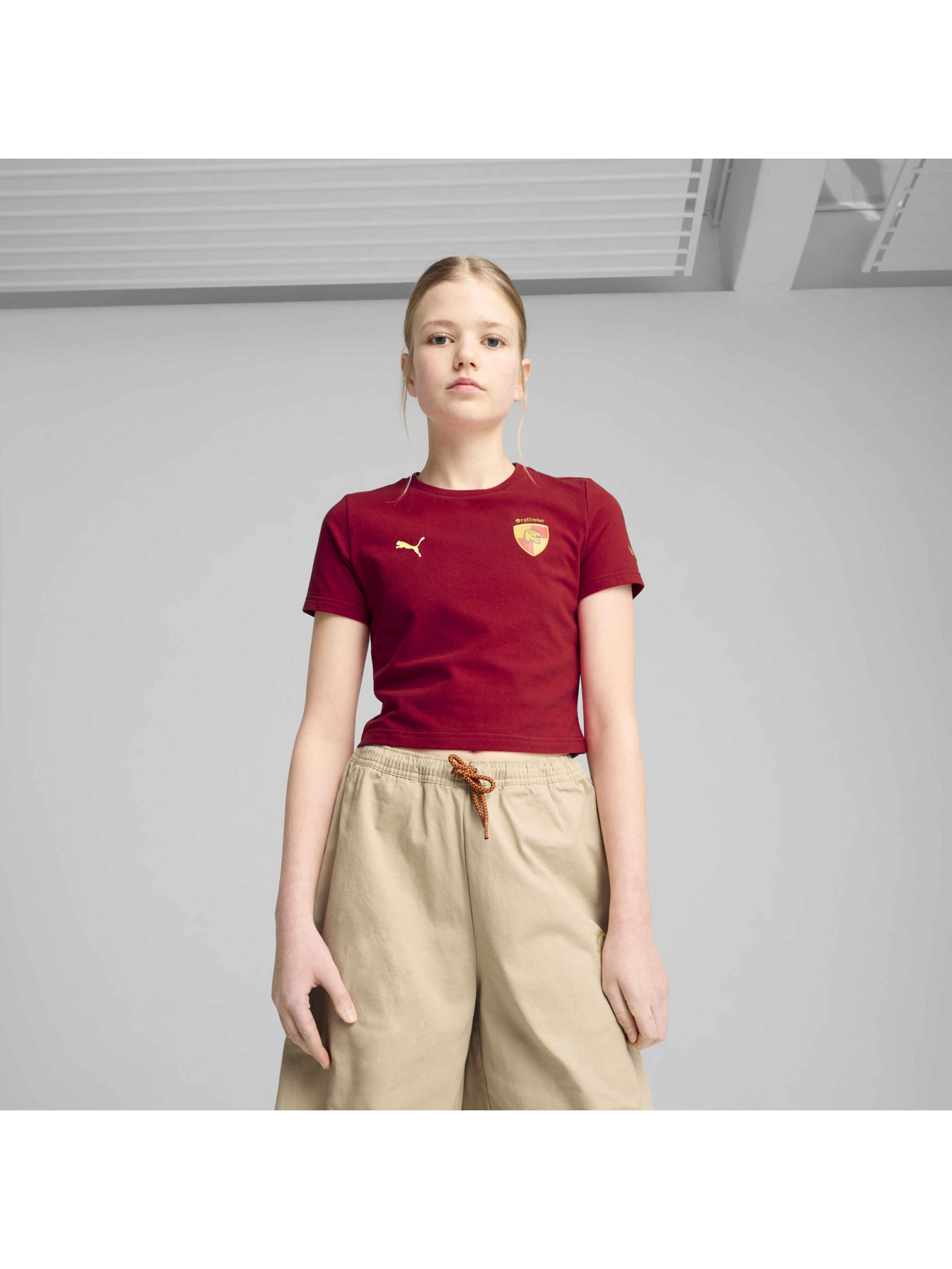 Футболка PUMA x Harry Potter Baby Tee модель 630082 Фото