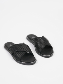 Шлепанцы Respect модель 728_Black Фото