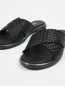 Шлепанцы Respect модель 728_Black Фото