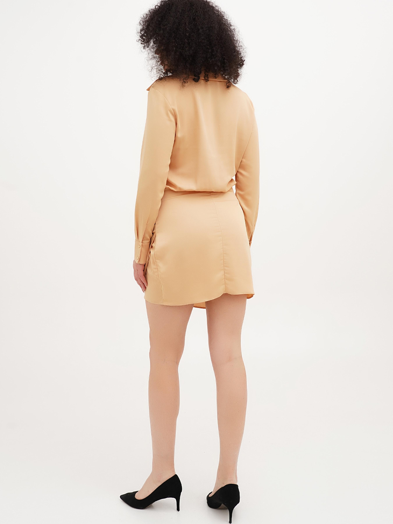 Сукня міні Vicolo модель 221-VC-1808_бежевый Фото