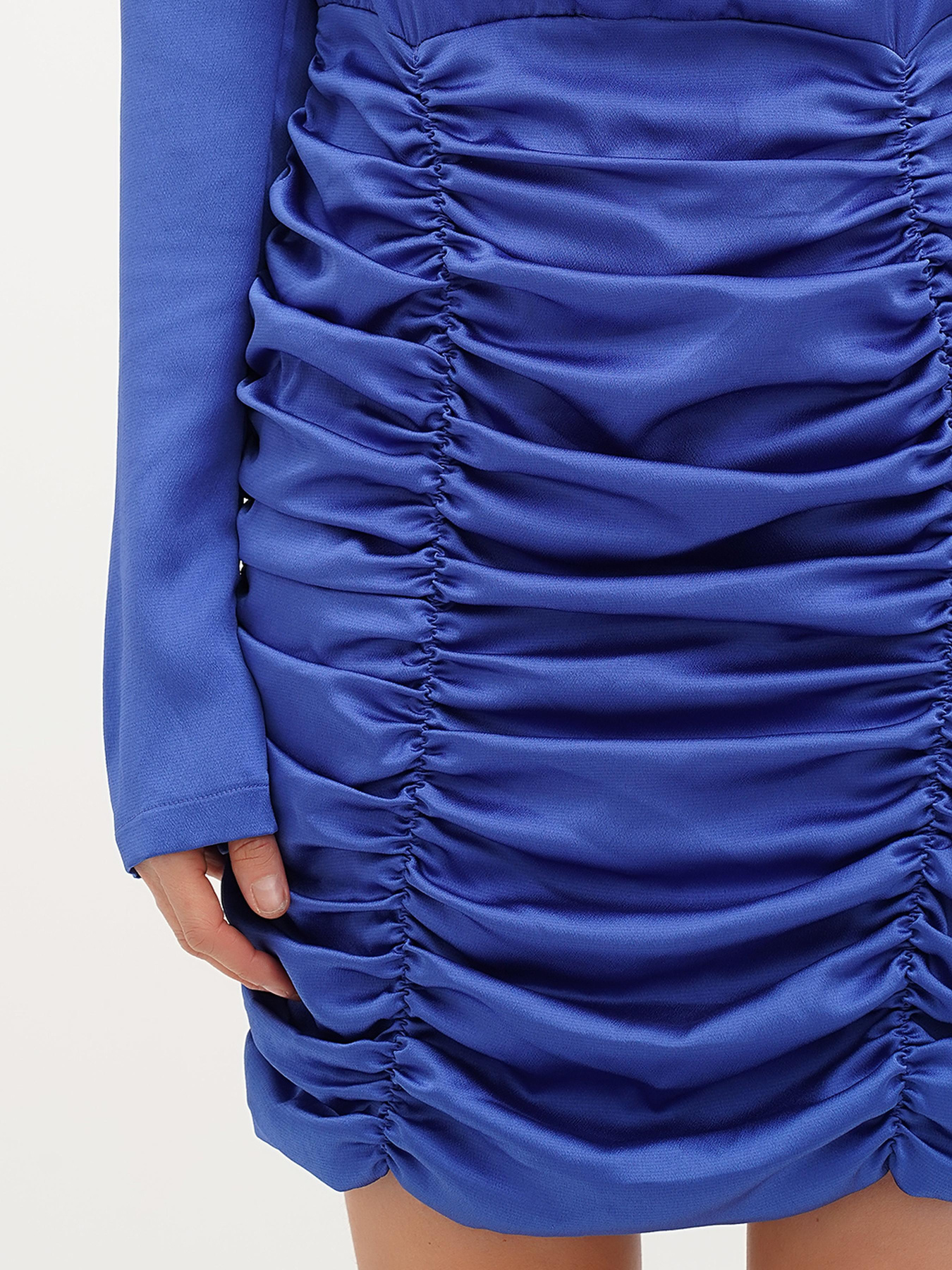 Платье мини Vicolo модель 221-VC-1810_электрик_синий Фото