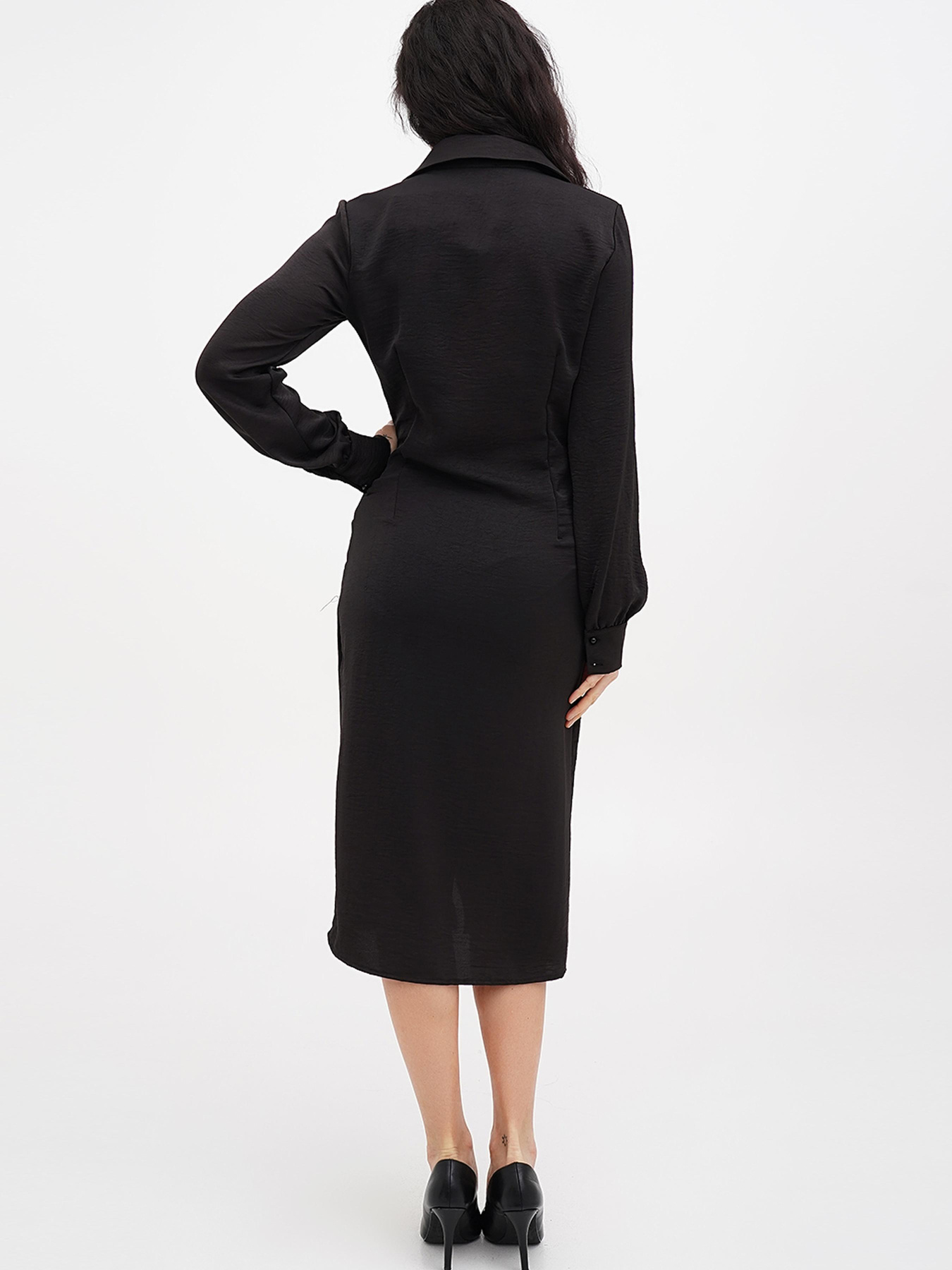 Сукня міді Vicolo модель 221-VC-1813_черный Фото