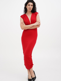 Сукня міді Vicolo Модель 221-VC-1816_красный Фото