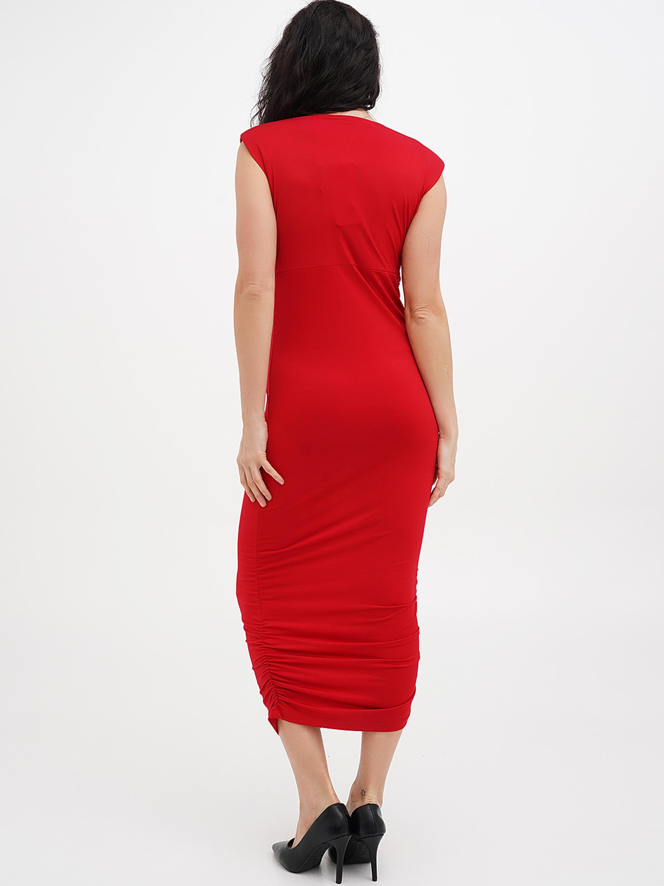 Сукня міді Vicolo модель 221-VC-1816_красный Фото