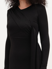 Платье мини Vicolo модель 221-VC-1818_черный Фото