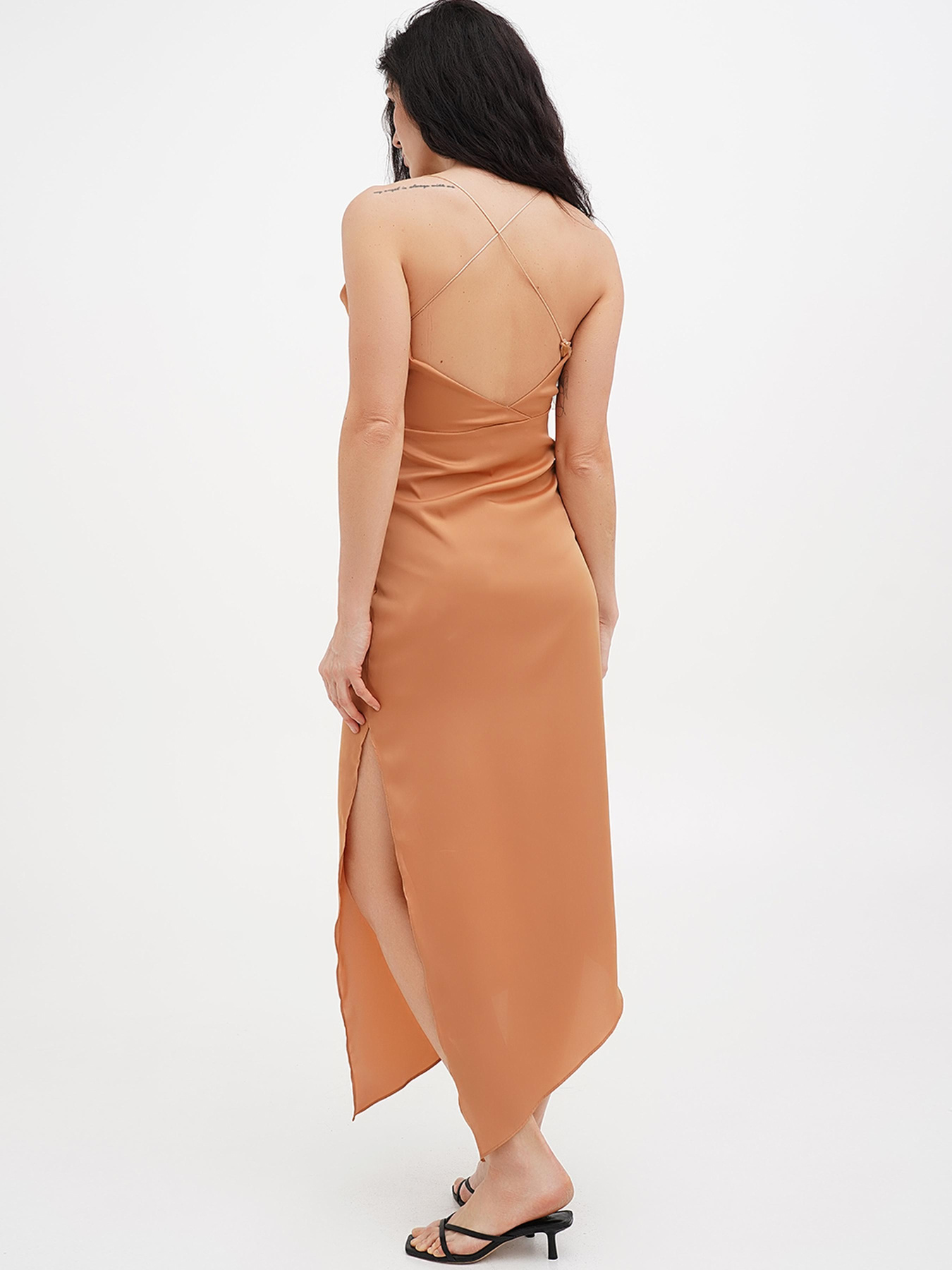 Сукня міді Vicolo модель 221-VC-1904_бронзовый Фото