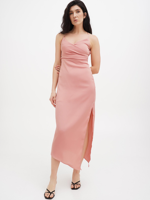 Сукня міді Vicolo Модель 221-VC-1904_пудра Фото