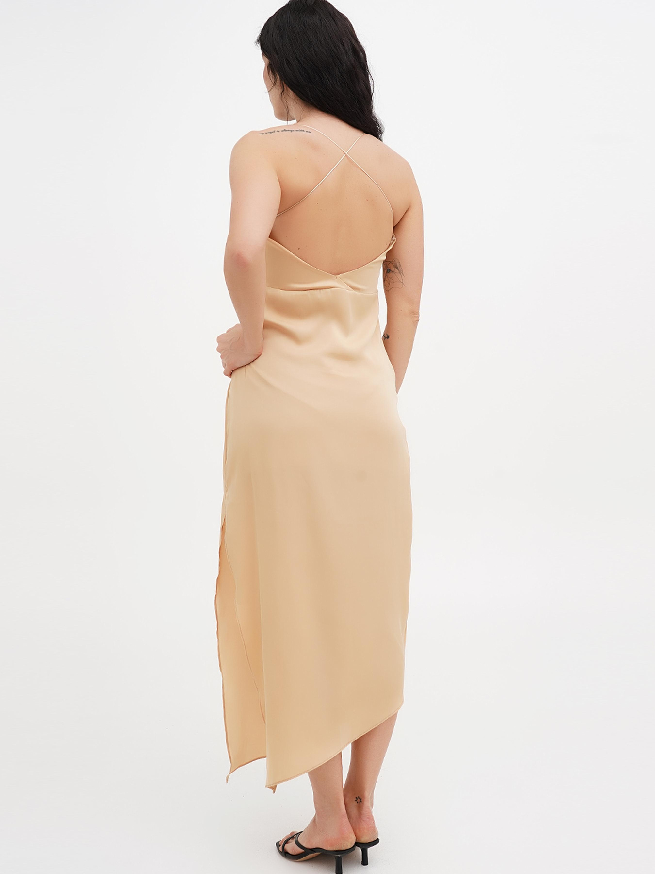 Сукня міді Vicolo модель 221-VC-1904_бежевый Фото