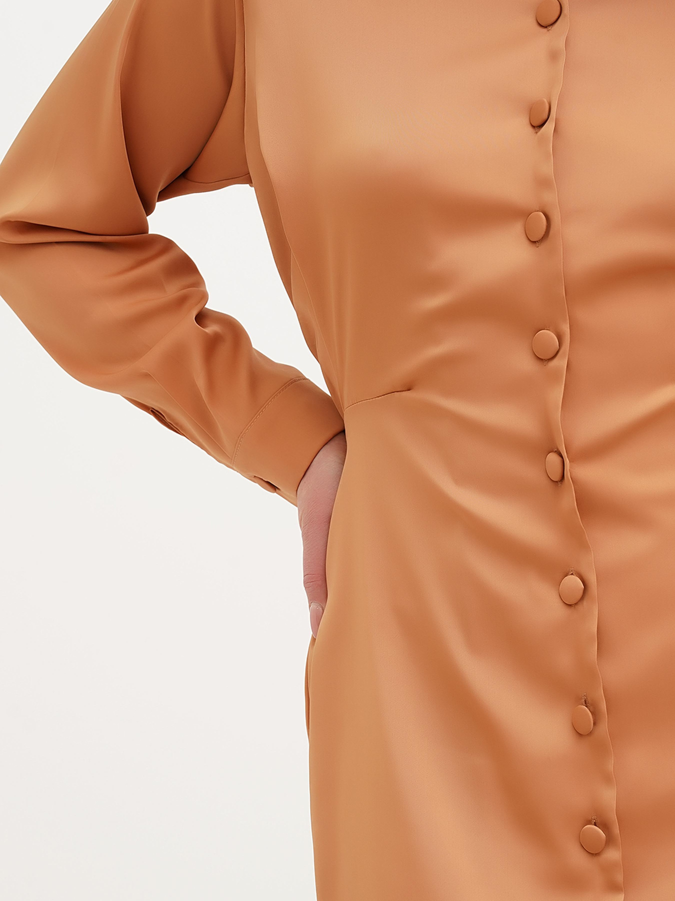 Платье мини Vicolo модель 221-VC-1905_бонзовый Фото