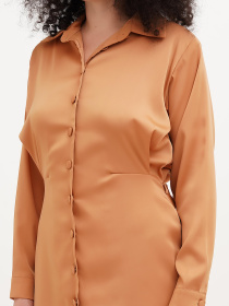 Платье мини Vicolo модель 221-VC-1905_бонзовый Фото