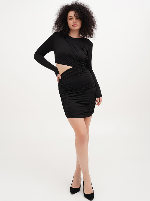 Платье мини Vicolo модель 221-VC-1919_черный Фото