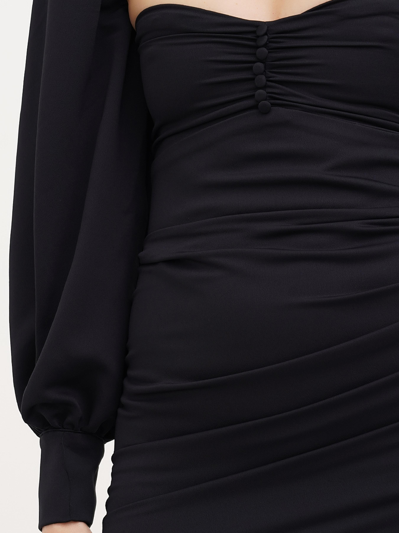 Платье мини Vicolo модель 221-VC-1924_черный Фото