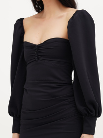 Платье мини Vicolo модель 221-VC-1924_черный Фото