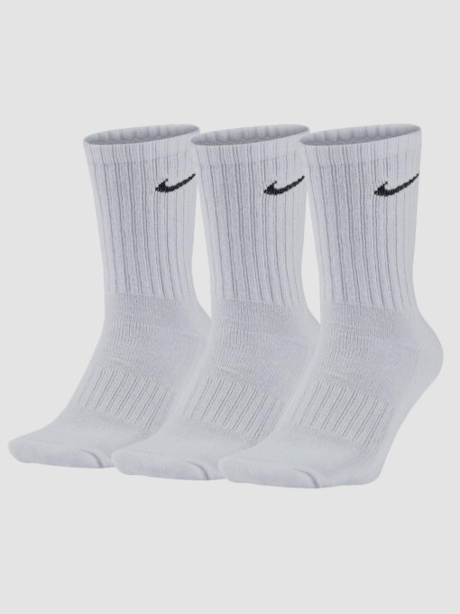 Шкарпетки та гольфи NIKE U Nk Everyday Ltwt Crew 3Pr модель SX7676-100 Фото