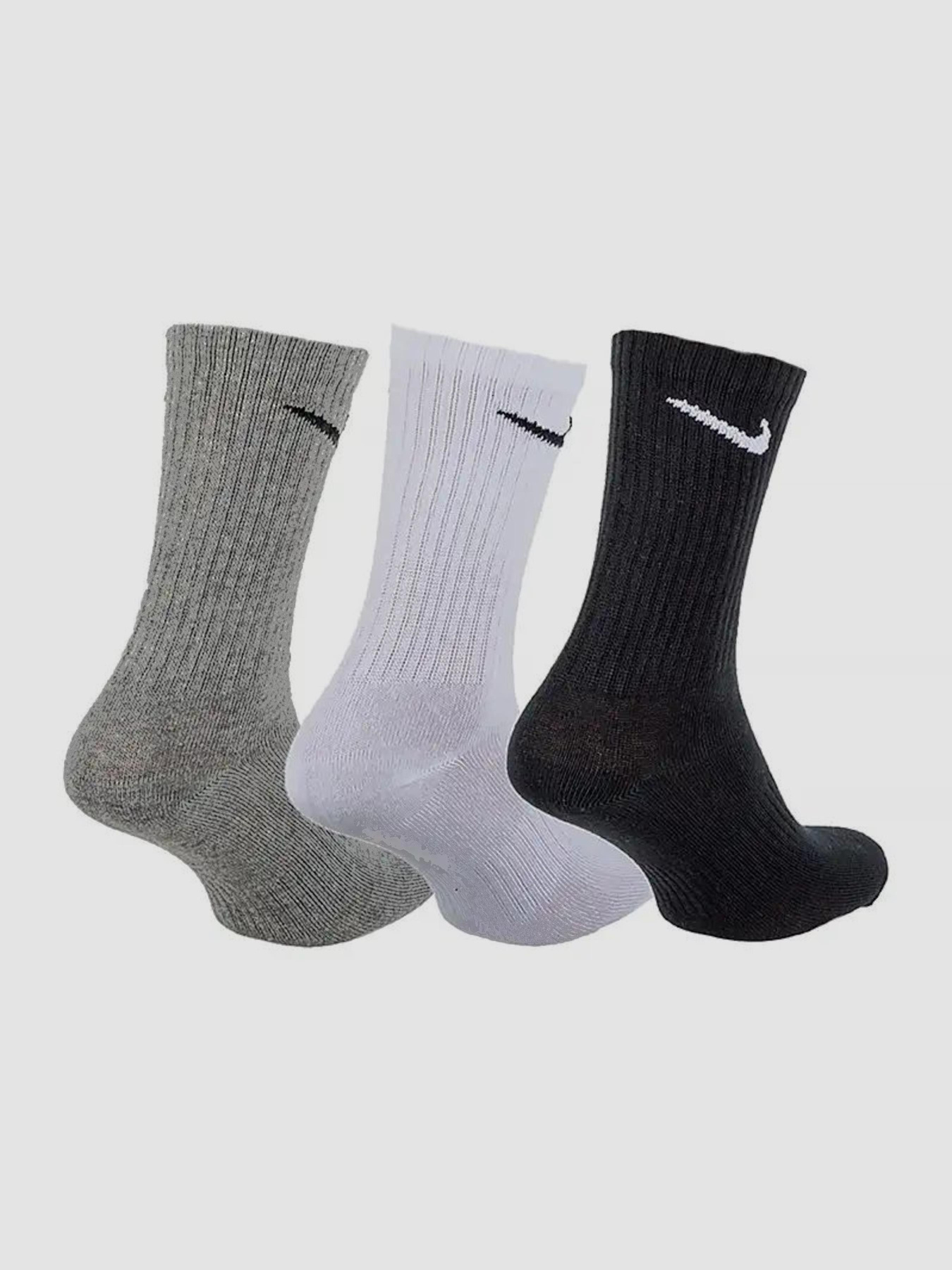 Носки и гольфы NIKE U Nk Everyday Ltwt Crew 3Pr модель SX7676-964 Фото