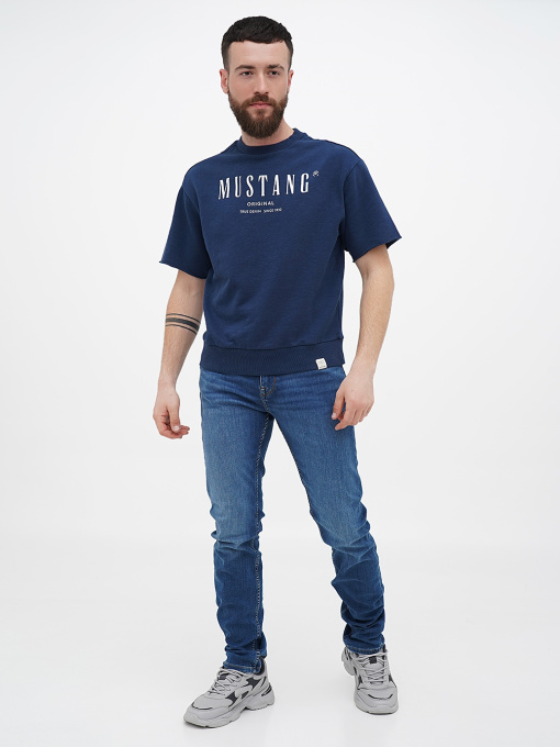 Зауженные джинсы Mustang Jeans Boston модель 1015289 Фото
