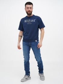 Зауженные джинсы Mustang Jeans Boston модель 1015289 Фото