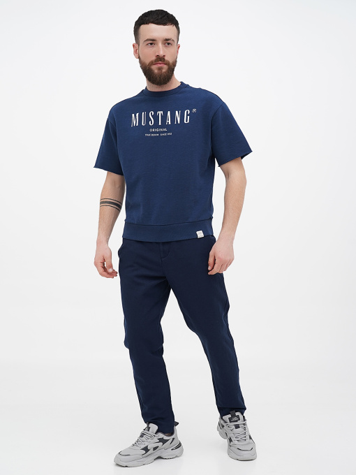 Зауженные джинсы Mustang Jeans Milano Linen Jogger модель 1015156 Фото