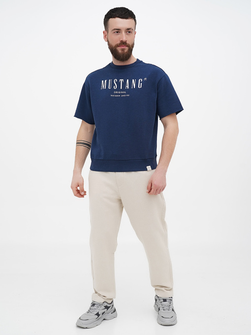 Зауженные джинсы Mustang Jeans Milano Linen Jogger модель 1015157 Фото