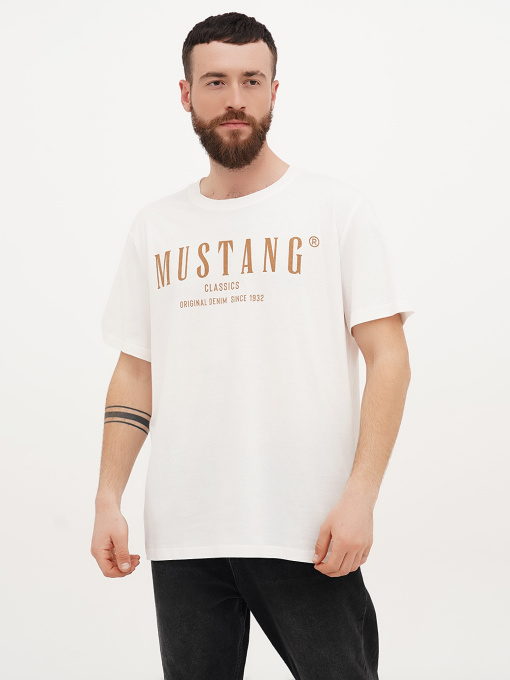 Футболка Mustang Jeans Alex C Print модель 10140811 Фото