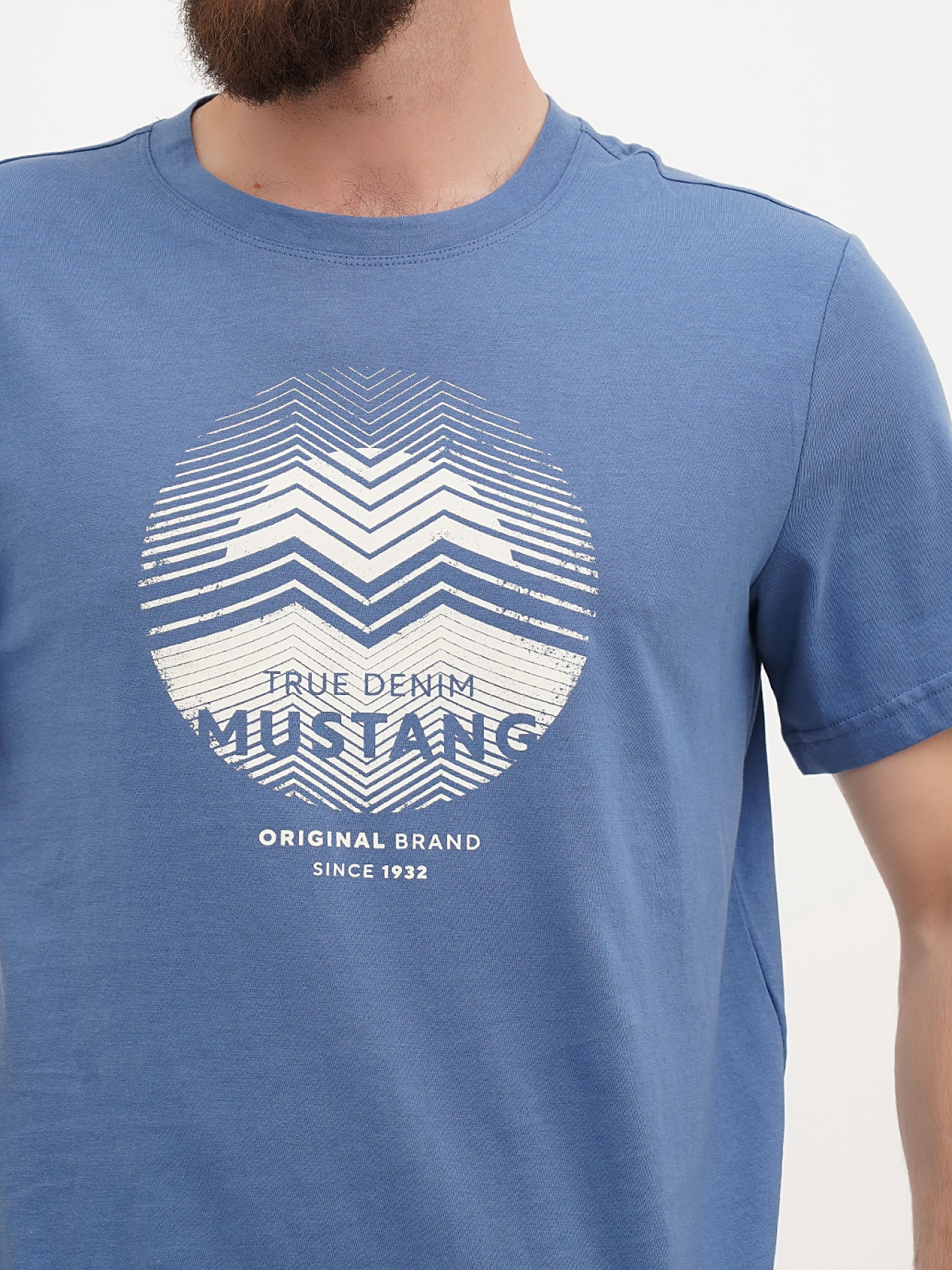 Футболка Mustang Jeans Alex C Print модель 1013823 Фото