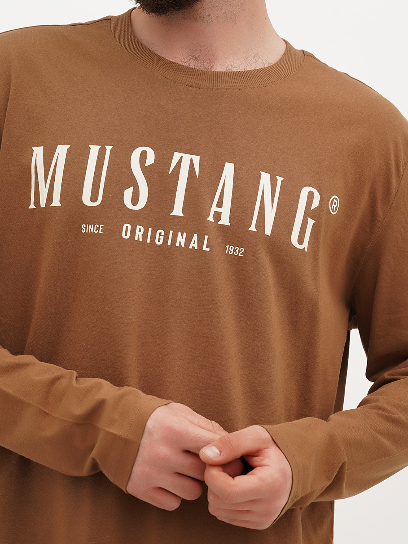 Лонгслив Mustang Jeans Adrian C модель 1014464 Фото