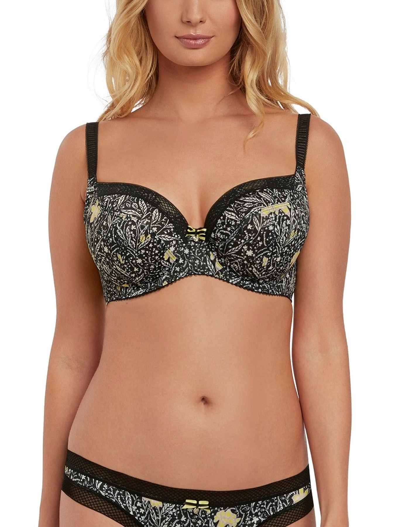 Бюстгальтер Freya Floral Bonanza модель 5181BLK Фото