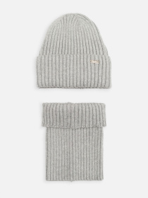 Шапка/шарф YUKI модель ЦБ-00258296 Шапка/шарф YUKI модель ЦБ-00258296 Фото