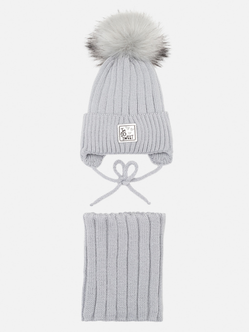 Шапка/шарф YUKI модель ЦБ-00262978 Фото