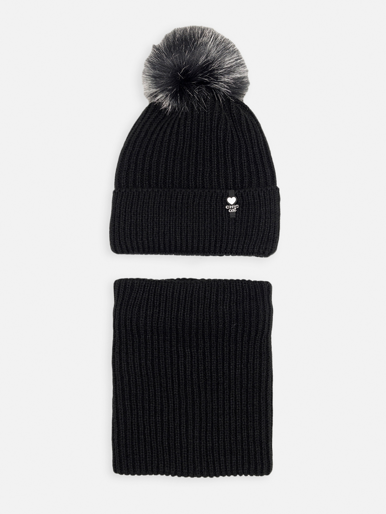 Шапка/шарф YUKI модель ЦБ-00262979 Шапка/шарф YUKI модель ЦБ-00262979 Фото