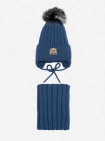 Шапка/шарф YUKI модель ЦБ-00262995 Шапка/шарф YUKI модель ЦБ-00262995 Фото