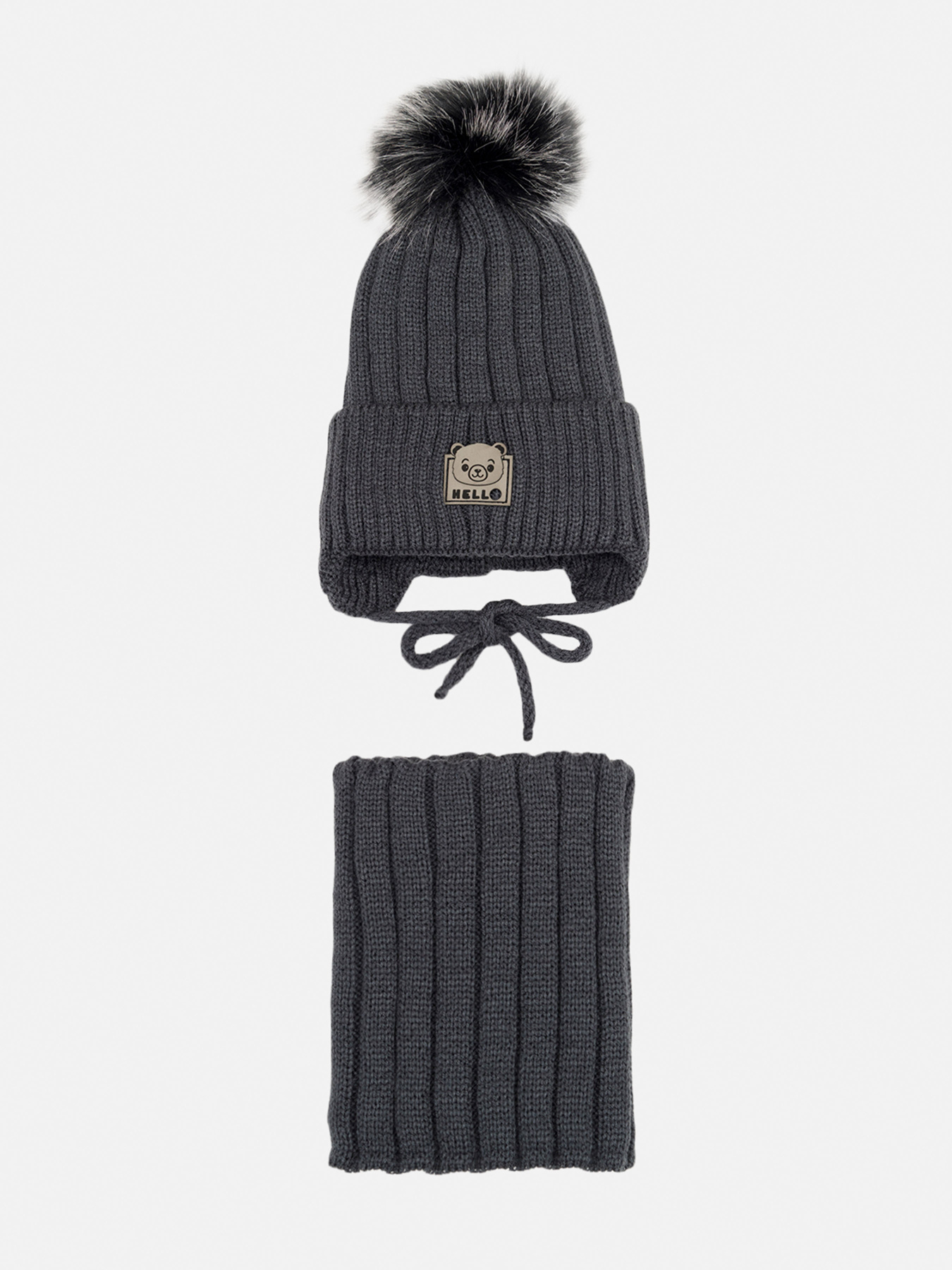 Шапка/шарф YUKI модель ЦБ-00262996 Фото