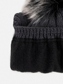 Шапка/шарф YUKI модель ЦБ-00262996 Шапка/шарф YUKI модель ЦБ-00262996 Фото