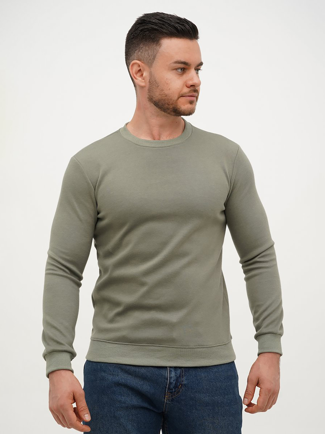 Свитшот Trend Collection модель TC12951OliveSVTSHT Фото