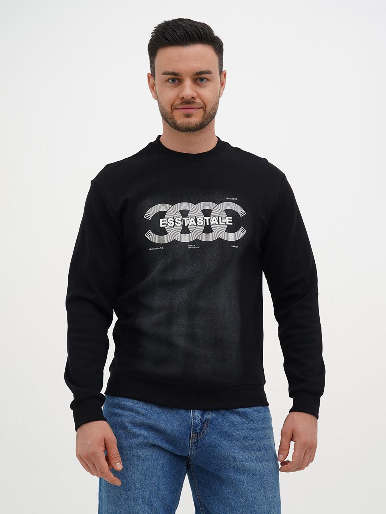 Свитшот Trend Collection модель TC12754BlackSVTSHT Фото