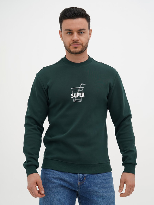 Свитшот Trend Collection модель TC12750GreenSVTSHT Фото