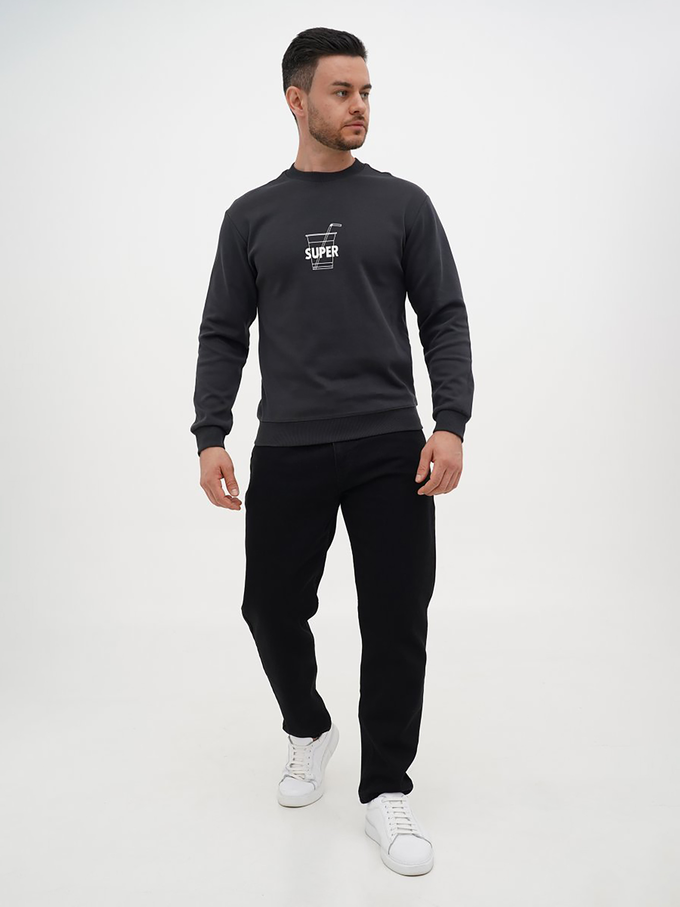 Свитшот Trend Collection модель TC12749GreySVTSHT Фото