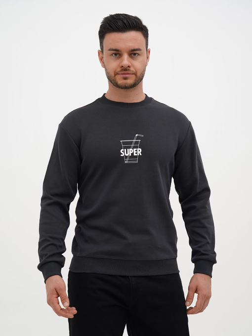 Свитшот Trend Collection модель TC12749GreySVTSHT Фото