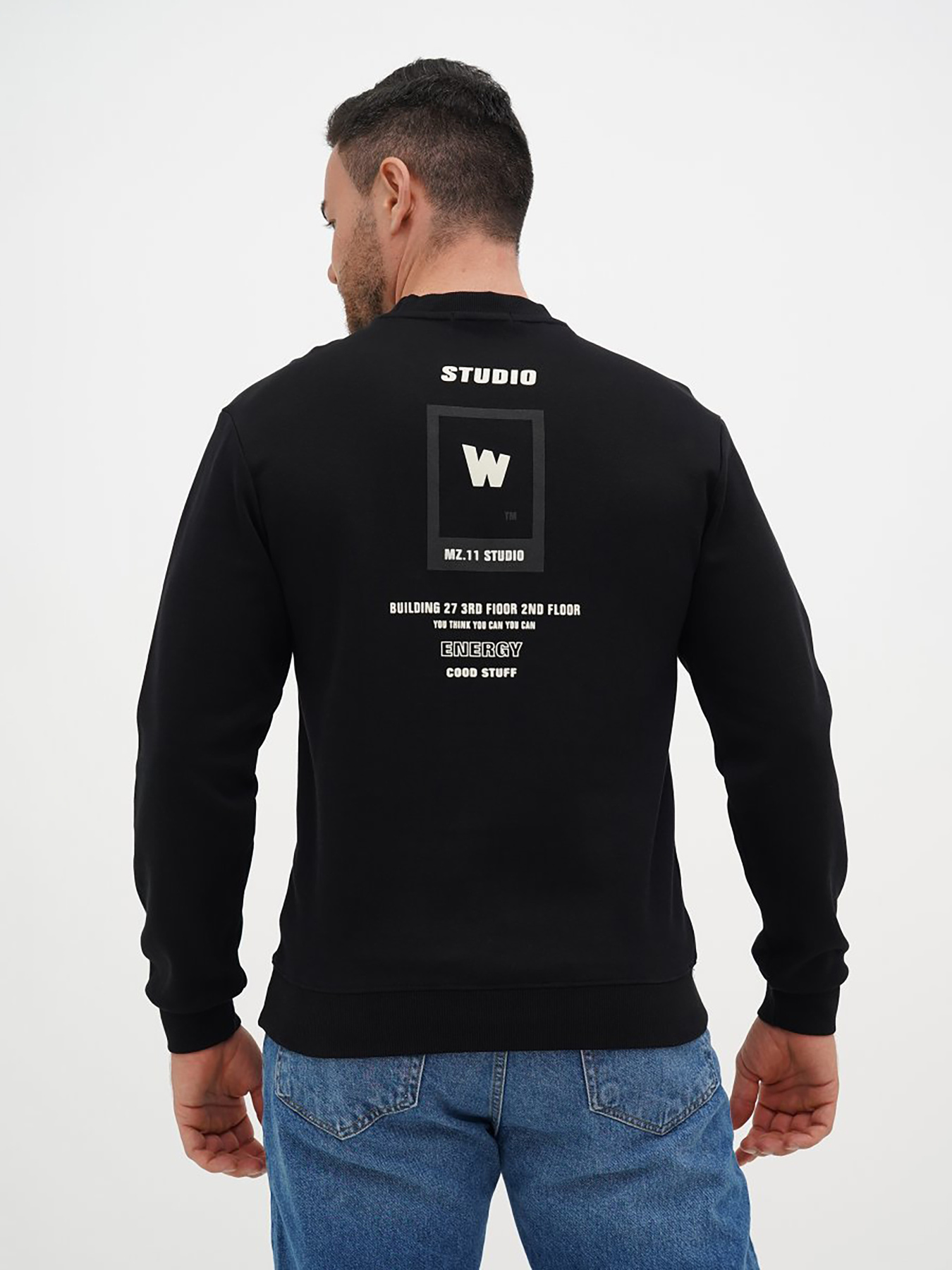 Свитшот Trend Collection модель TC12748BlackSVTSHT Фото