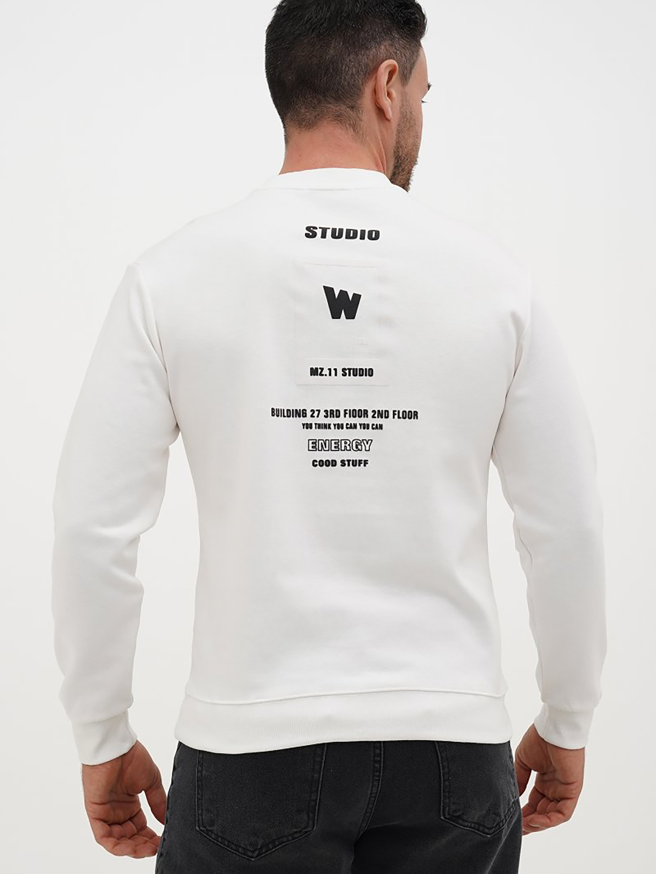 Свитшот Trend Collection модель TC12747WhiteSVTSHT Фото